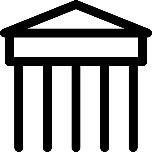 parthenon Basic Rounded Lineal icon