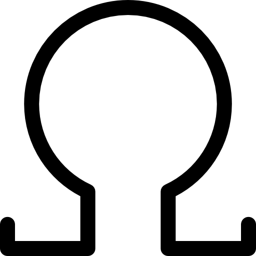 オメガ Basic Rounded Filled icon