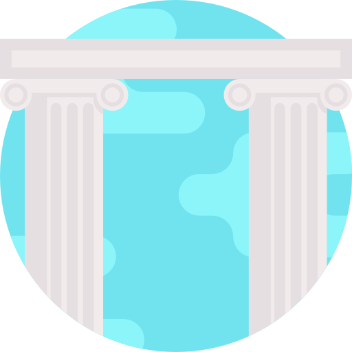 기둥 Detailed Flat Circular Flat icon