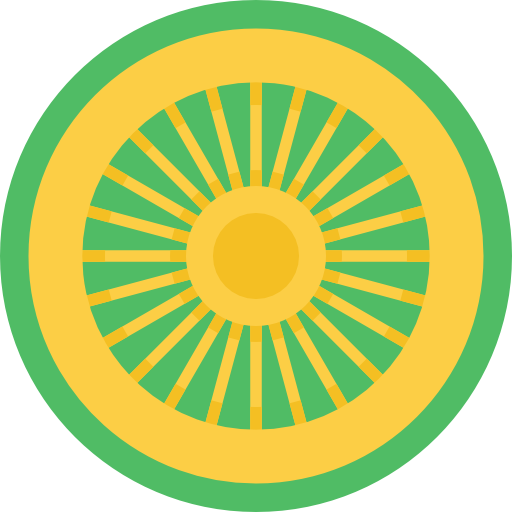 Wheel Detailed Flat Circular Flat icon