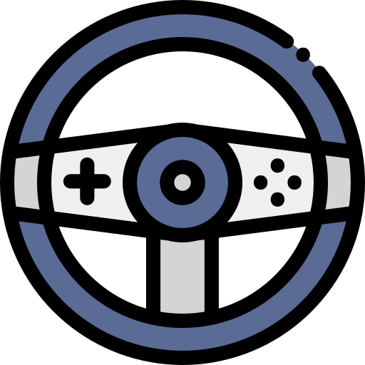 ビデオゲームコントローラー Detailed Rounded Lineal color icon