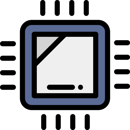 チップ Detailed Rounded Lineal color icon