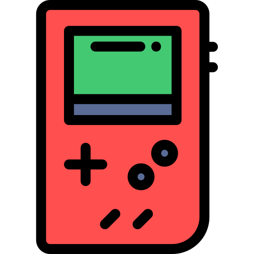 テレビゲーム Detailed Rounded Lineal color icon