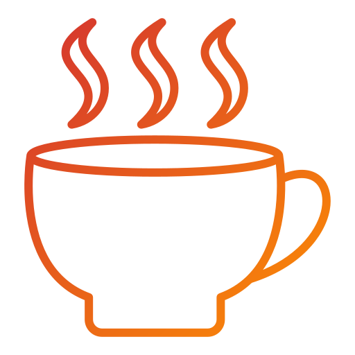 Горячий чай Generic Gradient иконка