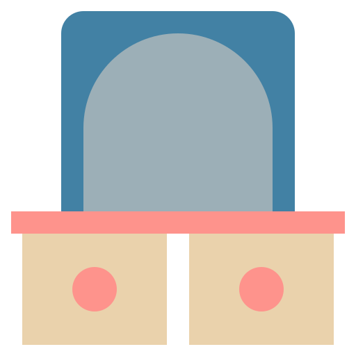 schminktisch Generic Flat icon