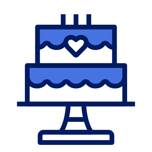 Свадебный пирог Generic Fill & Lineal иконка