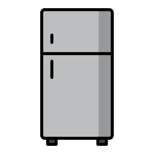 Холодильник Generic Outline Color иконка