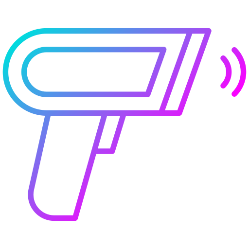 scanner di codici a barre Generic Gradient icona