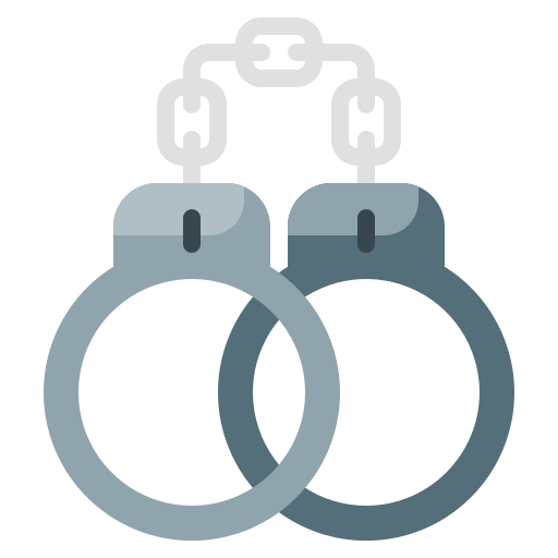 Handcuff Generic Flat icon