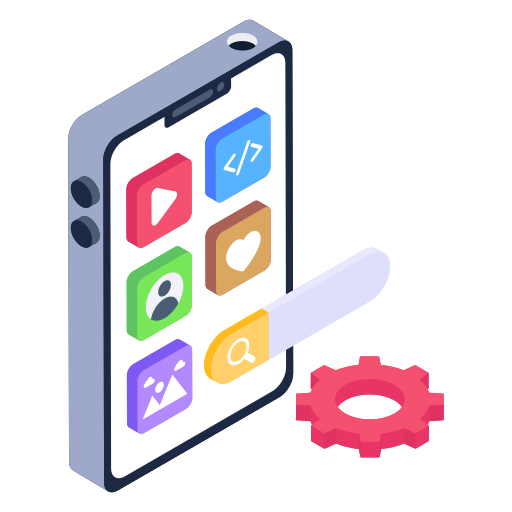 앱 개발 Generic Isometric icon