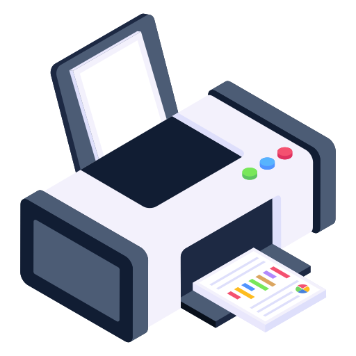 impresora Generic Isometric icono