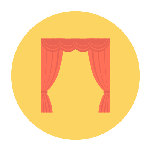 Curtain Dinosoft Circular icon