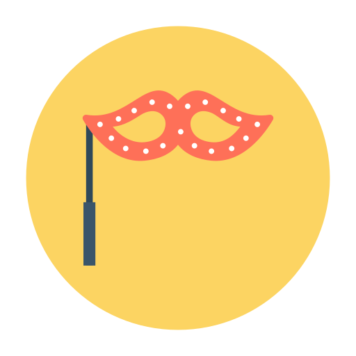 Eye mask Dinosoft Circular icon