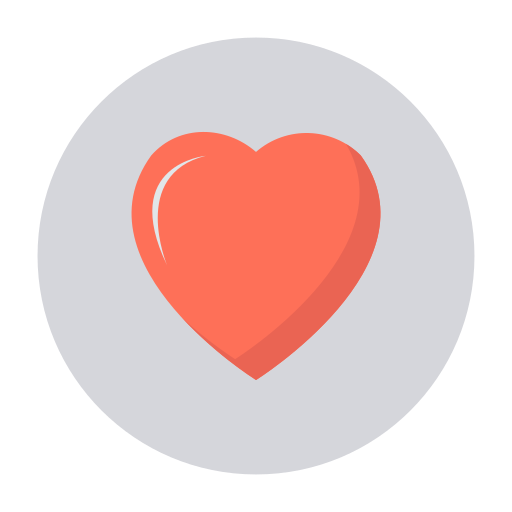 Сердце Dinosoft Circular иконка