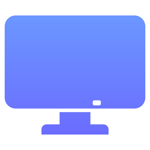 ekran Generic Flat Gradient ikona