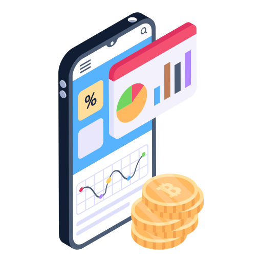 analítica de datos Generic Isometric icono