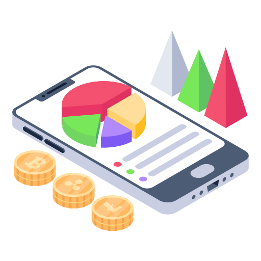 analyse des données Generic Isometric Icône