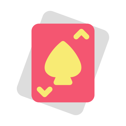 karty do pokera Generic Flat ikona