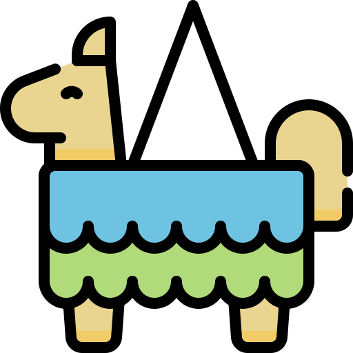 Piñata Generic Outline Color icon