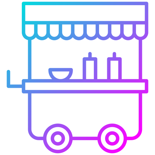 Food cart Generic Gradient icon