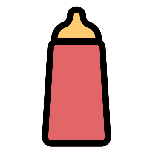 biberón Generic Outline Color icono