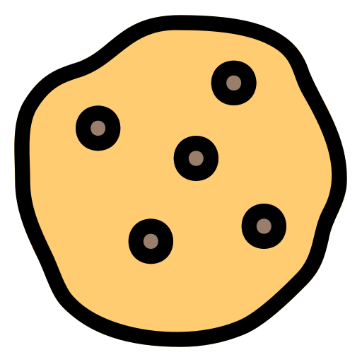 Cookie Generic Outline Color icon