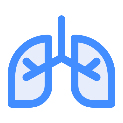 肺 Generic Blue icon