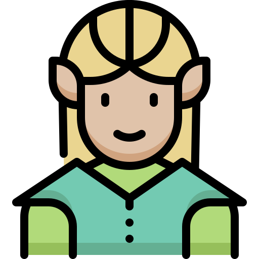 Elf Generic Outline Color icon