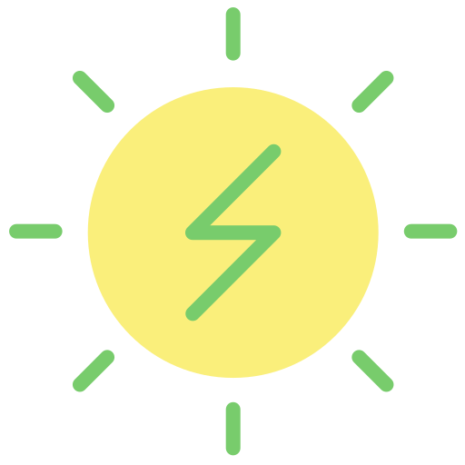 ahorra energía Generic Flat icono