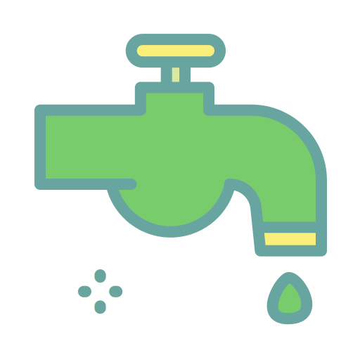 Water faucet Generic Outline Color icon