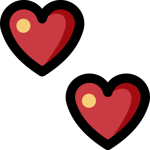 Сердце Generic Outline Color иконка