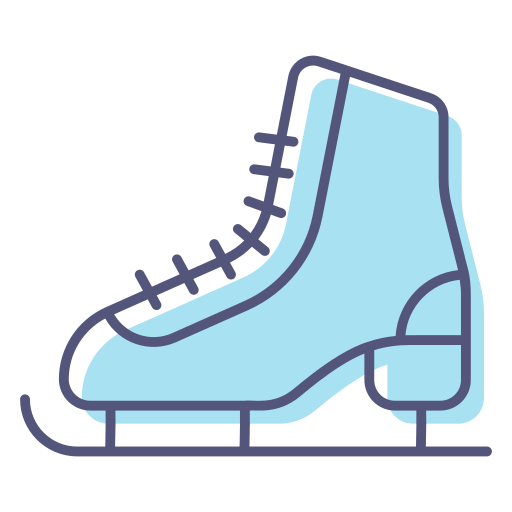 patinage sur glace Generic Color Omission Icône