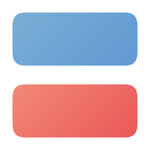 Row Generic Flat Gradient icon
