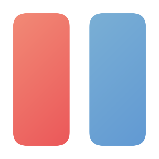 Row Generic Flat Gradient icon