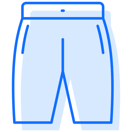 shorts Generic Blue Icône