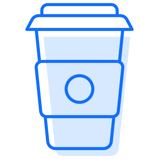 filiżanka kawy Generic Blue ikona