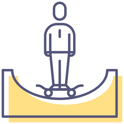 스케이트 Generic Color Omission icon