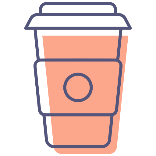 filiżanka kawy Generic Color Omission ikona