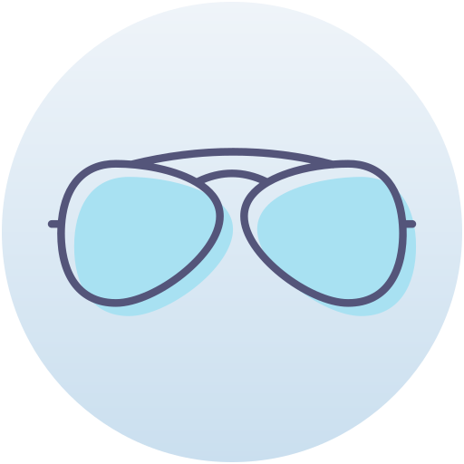 okulary słoneczne Generic Circular ikona