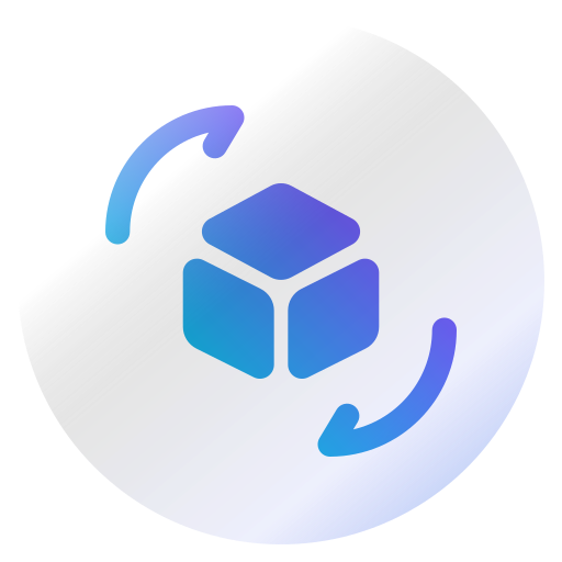 Cube 3d Generic Circular icon