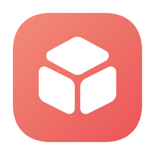 Cube 3d Generic Flat Gradient icon