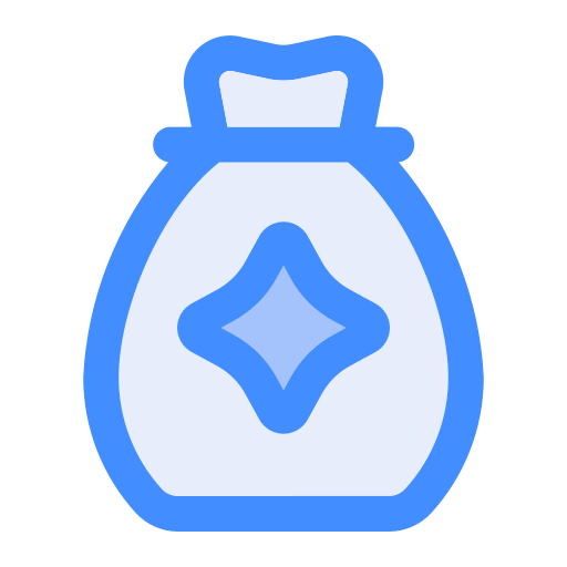 Sack Generic Blue icon