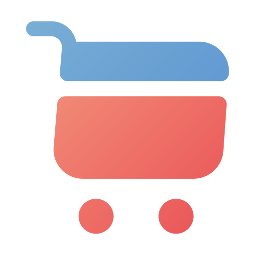 carrito de compras Generic Flat Gradient icono