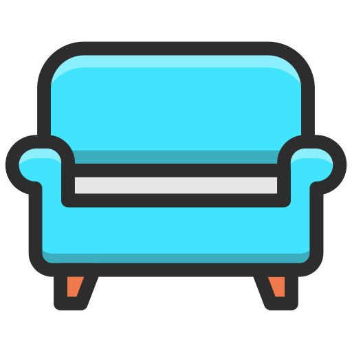 divano Generic Outline Color icona