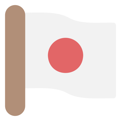 bandeira do japão Generic Flat Ícone