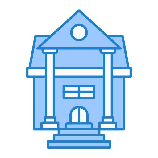 Mansion Generic Blue icon