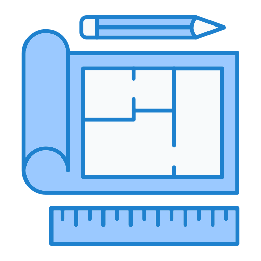 집 계획 Generic Blue icon