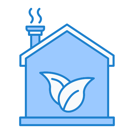 ekologiczny dom Generic Blue ikona