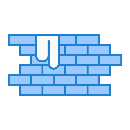 pared de ladrillo Generic Blue icono