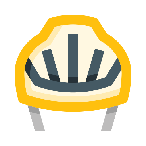 casco de bicicleta edt.im Lineal color icono